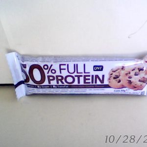 QNT 50 % Protein Chocolate Cookie Bar 50g 12 Pcs