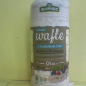 Kupiec Wafle Chia Seeds Rice 18 Pcs