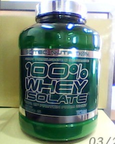 Scitec Nutrition 100% Whey Isolate Protein Powder (Vanilla) 2000g