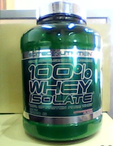 Scitec Nutrition 100% Whey Isolate Protein Powder (Strawberry) 2000g