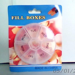 Pill Box 7 Days 1 Pc