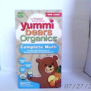 Yummi Bears Organics Multivitamins 90 Gummies