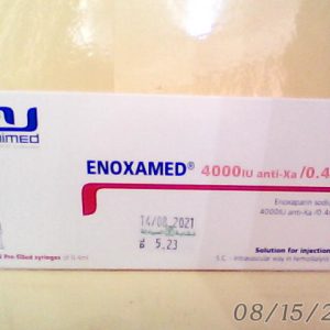Enoxamed 4000 IU/0.4ml Inj N..A 6/12/2021