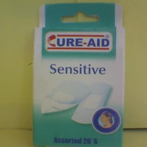 Cure Aid Sensitive Assorted Plaster Strips 20 Pcs N..A 12/2/2024