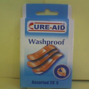 Cure Aid Wash Proof Assorted Plaster Strips 20 Pcs N..A 12/2/2024
