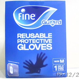 Fine Guard Reusable Gloves - L