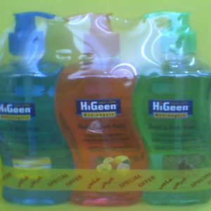 Offer Higeen Hand & Body Wash 500ml 3 Pcs Special Price^^1
