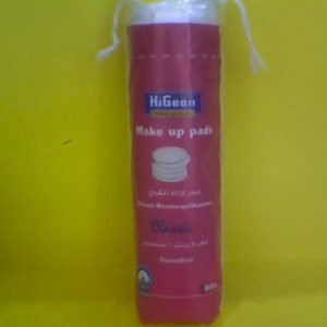 Higeen Classic Make Up Cotton Pads 80 Pcs
