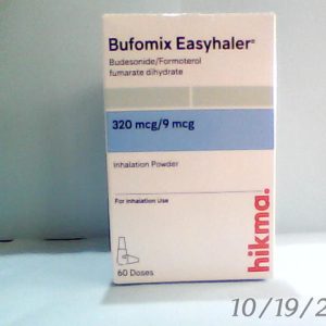 Bufomix Easyhaler 320/9 mcg 60 Doses