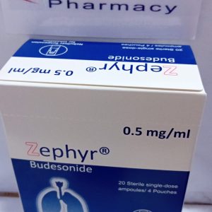 Zephyr 0.5mg/ml Nebuliser Susp For Inhalation 20 Amp