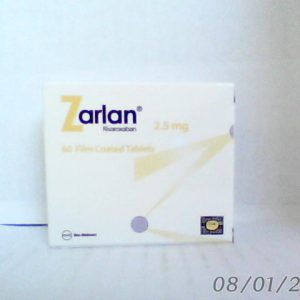 Zarlan 2.5mg 60 Tab
