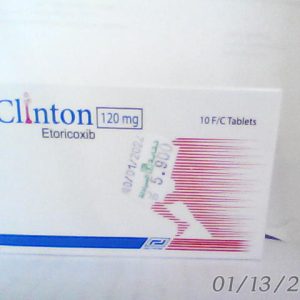 N.2.A 24/7/2025  Clinton 120 mg 7 Tab