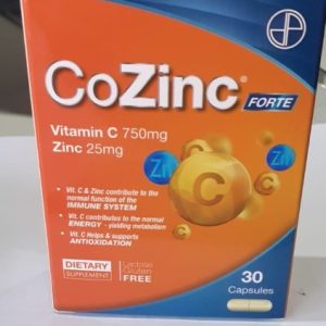 N..A 7/1/2024 CoZinc Forte 30 Cap