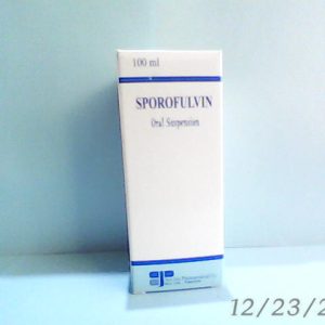 ٍSporofulvin 125mg 100ml Susp