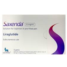 مبرد  Saxenda 6mg/ml 5 Pens Inj