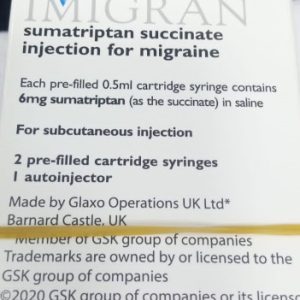 Imigran 6mg/0.5ml Prefilled Inj