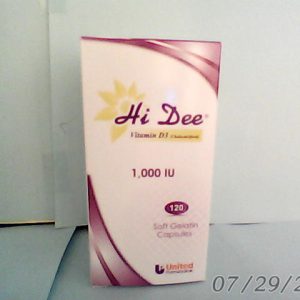 25@12 N..A 7/12/2025 Hi Dee Vit D3 1000 IU 120 Cap