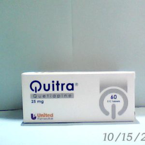 Quitra 25 mg 60 Tab