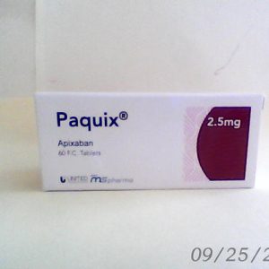 Paquix 2.5 mg 60 Tab