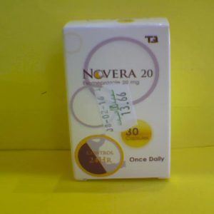 Novera 20mg 30 Cap