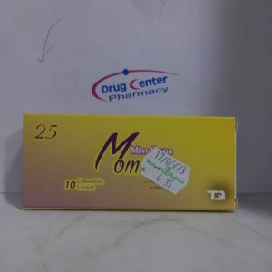 Momint 25mg 10 Chew Tab