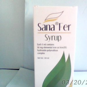 N..A 30/9/2024 Sana Fer Syrup 120 ml