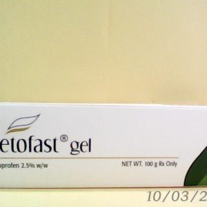 Ketofast 2.5% Gel 100 g