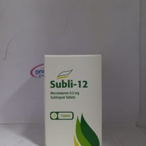 Subli-12 Vit B12 0.5mg Sublingual 30 Tab Del