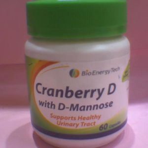 Bio Energy Cranberry D 60 Cap