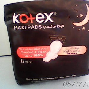 Kotex Extra Long Maxi Night 8 L/Pads
