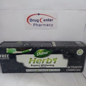 Offer Dabur Herbal Activated Charcoal Expert Whitening T/P 150g +T/B Free ^^1
