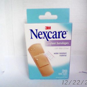 NexCare Sheer Plaster Strips 20Pcs 656-20