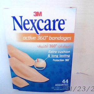 NexCare Active 360 Assorted Plaster Strips 44 Pcs 576-50DP