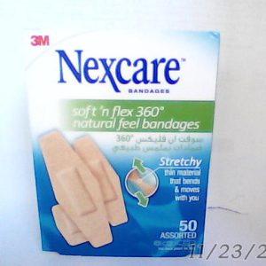 NexCare Soft'N Flex 360 Assorted Plaster Strips 50 Pcs SF-50D
