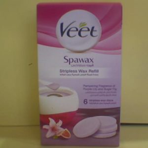 Veet Spawax Stripless Wax Purple Lily & Sugar Fig Refill Discs 6 Pcs N..A 11/9/2023