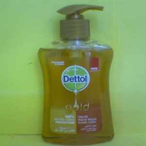 Dettol (Gold Classic Clean) Hand Wash 200ml -Gold