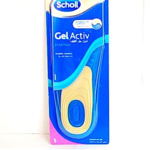 Scholl Gel Active Everyday Cushion For Women 1 Pair -S (35.5-40.5)1