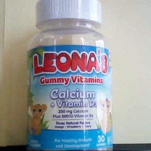 Leonas Calcium & Vitamin D3 30 Gummies