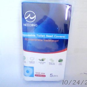 Needing Disposable Toilet Seat Covers 5 Pcs N..A 23/10/2022