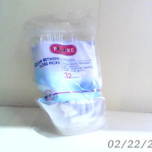 Pure Dental Floss Tooth Pick 32 Pcs