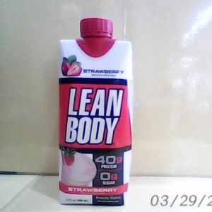 Lean Body Strawberry Protein Shake Drink 500ml