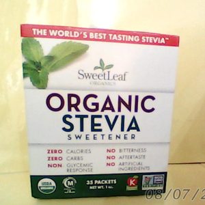 SweetLeaf Organic Stevia (Keto) Sweetner 35 Pcs
