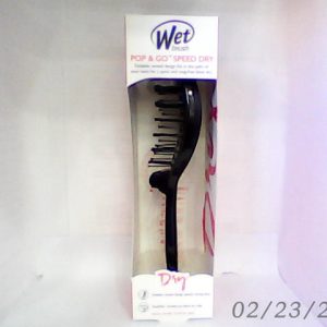 Wet Pop & Go Plastic Foldable Hair Brush-S Del
