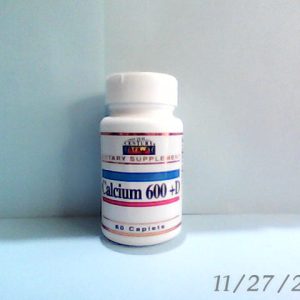 N..A 21/11/2024 21st Century Calcium 600 + D 60 Tab