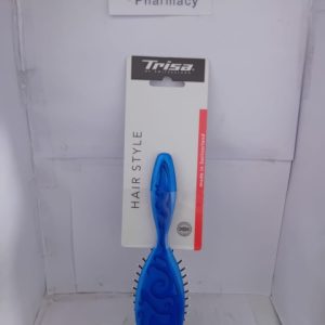 Trisa Hair Style Fashion Oval Plastic Hair Brush-S