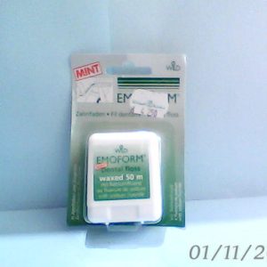 Emoform Waxed Mint Dental Floss 50m Del