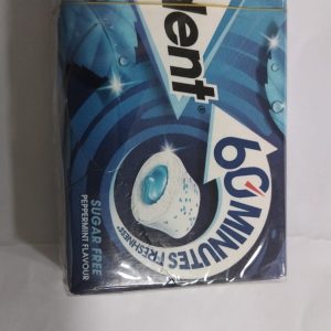 Trident 60 Minutes Freshness Peppermint S/F Gum 10 Pcs