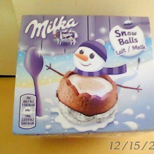 Milka Snow Balls Milk Chocolate 112g