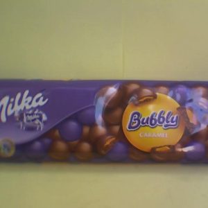 Milka Bubbly Caramel Chocolater Bar 250g