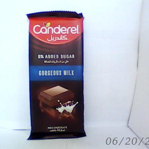 Canderel Gorgeous Milk S/F Chocolate Bar 100g